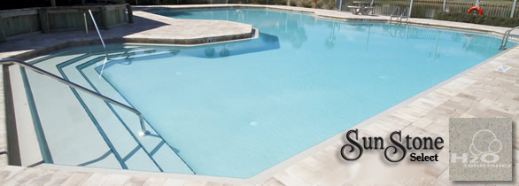 recubrimiento SunStone select, recubrimiento para alberca piscina