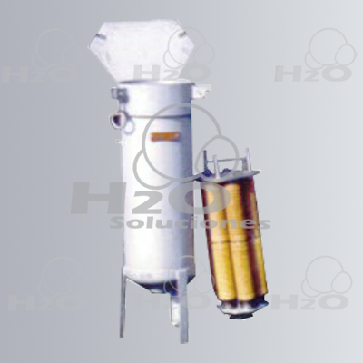 Filtros de canasta, Filtros para remover particulas garndes al agua