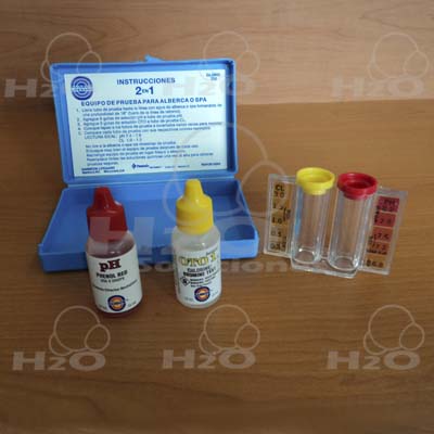 Kit de analisis de ph y cloro, Analizador de PH y CLORO