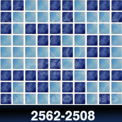 mosaico ezarro, mosaicos para albercas, mosaicos para piscinas, mosaico mix, misaicos mezcla, mosaico 2562-2508