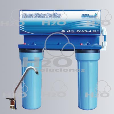 Purificador de agua instapura de 3 etapas con germicida