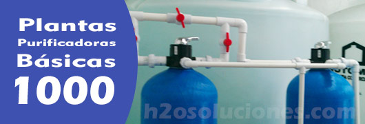 Purificadoras de agua de 1000 garrafones